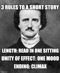 Follow the three rules for effective short story writing