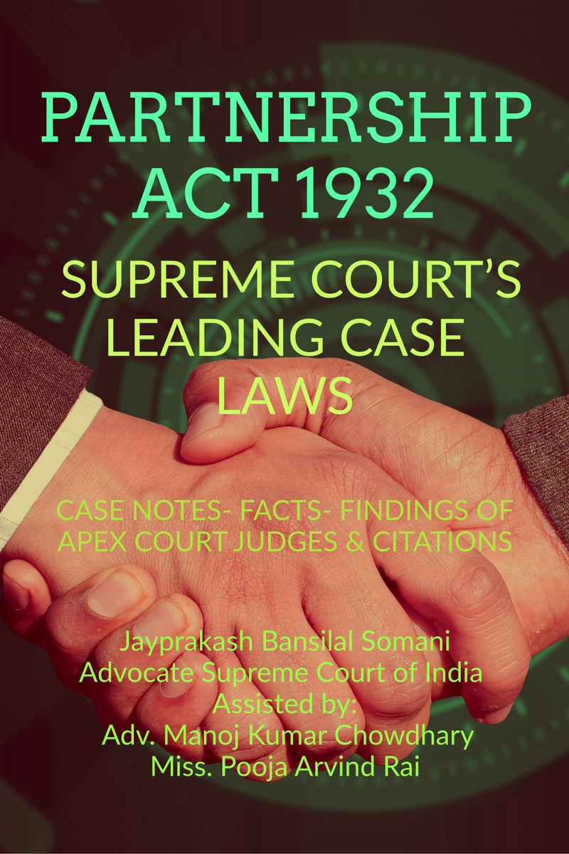 partnership act 1932 case study