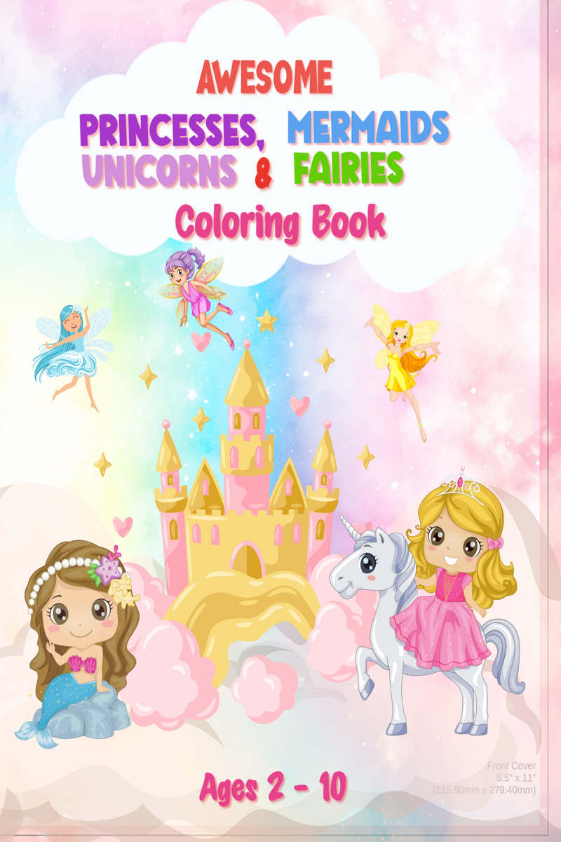 Unicorn Coloring Book for Kids Ages 4-8 (Kids Coloring Book Gift): Unicorn  Coloring Books for Kids Ages 4-8, Girls, Little Girls: The Best Relaxing, F  (Paperback)