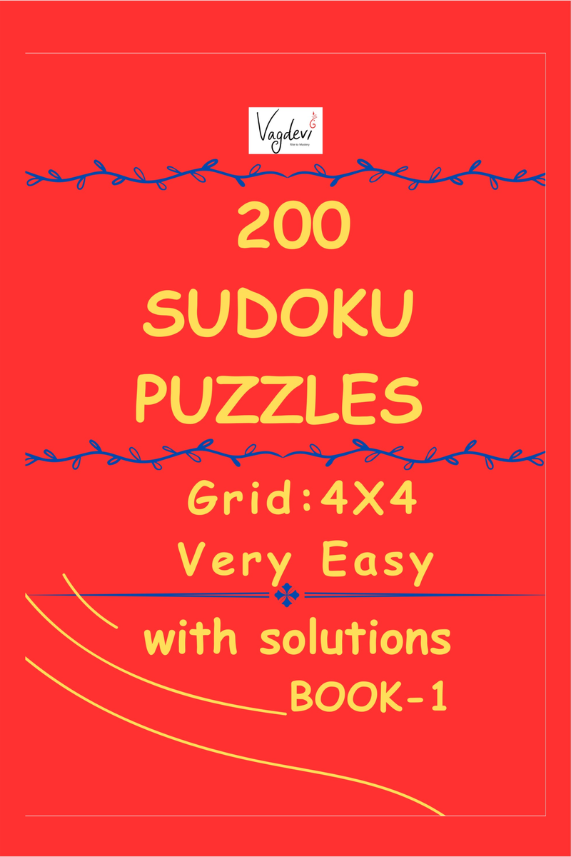 4x4 Sudoku 1 - Solution