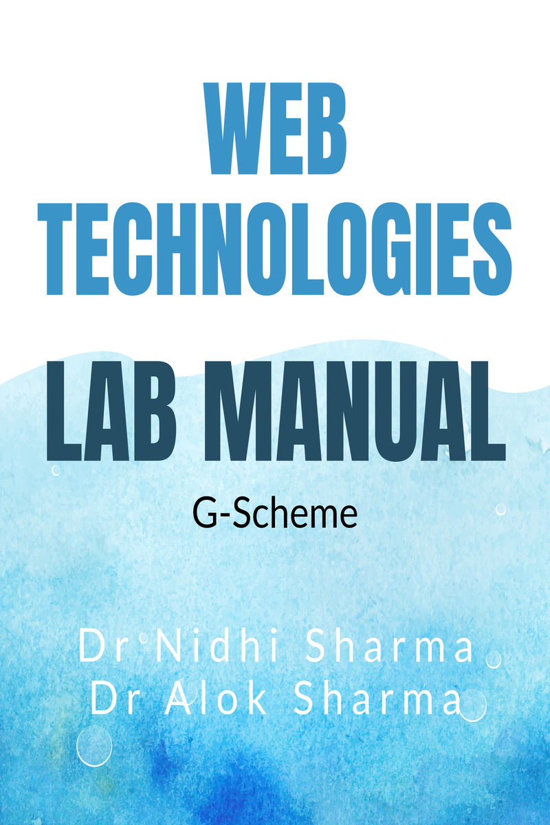 Web Technologies Lab Manual G-Scheme