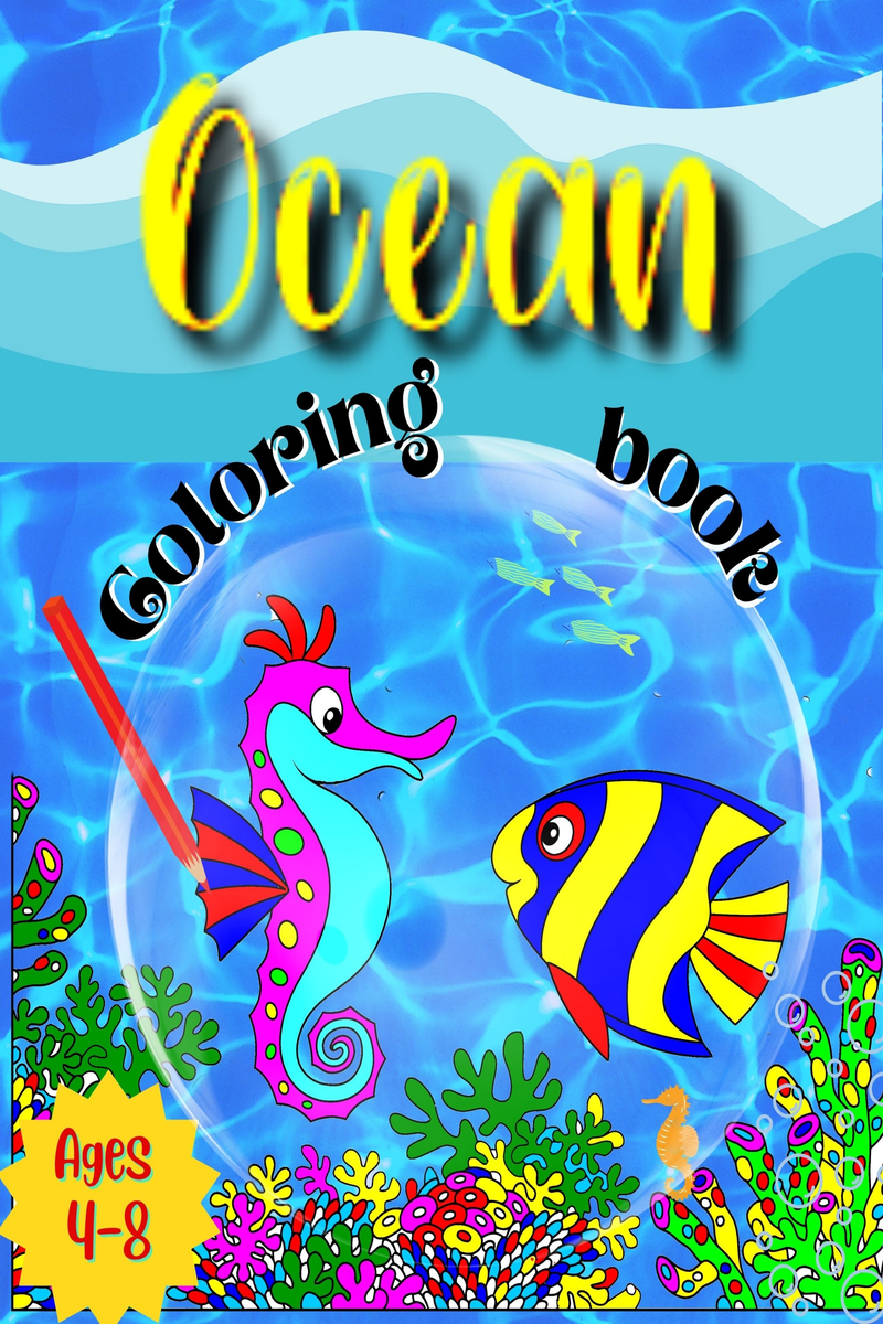 Ocean Coloring Book