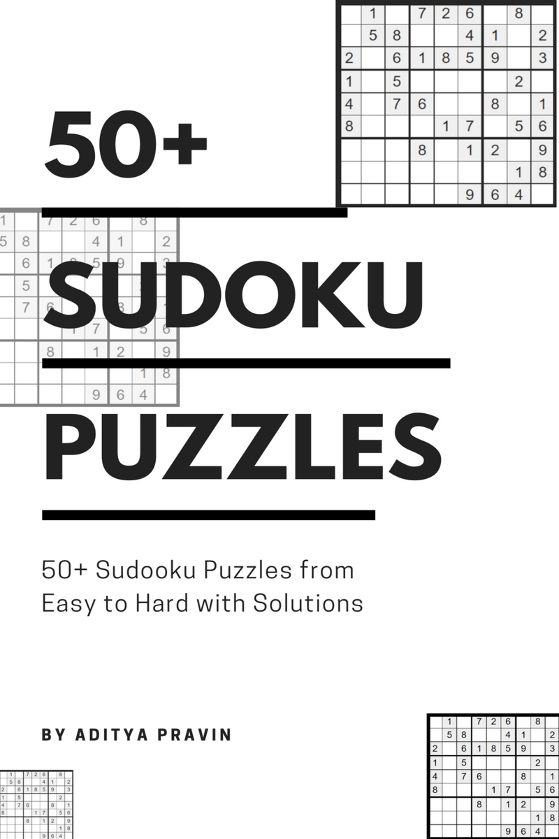 50 Sudoku Puzzles Easy To Hard With Solutions 0033