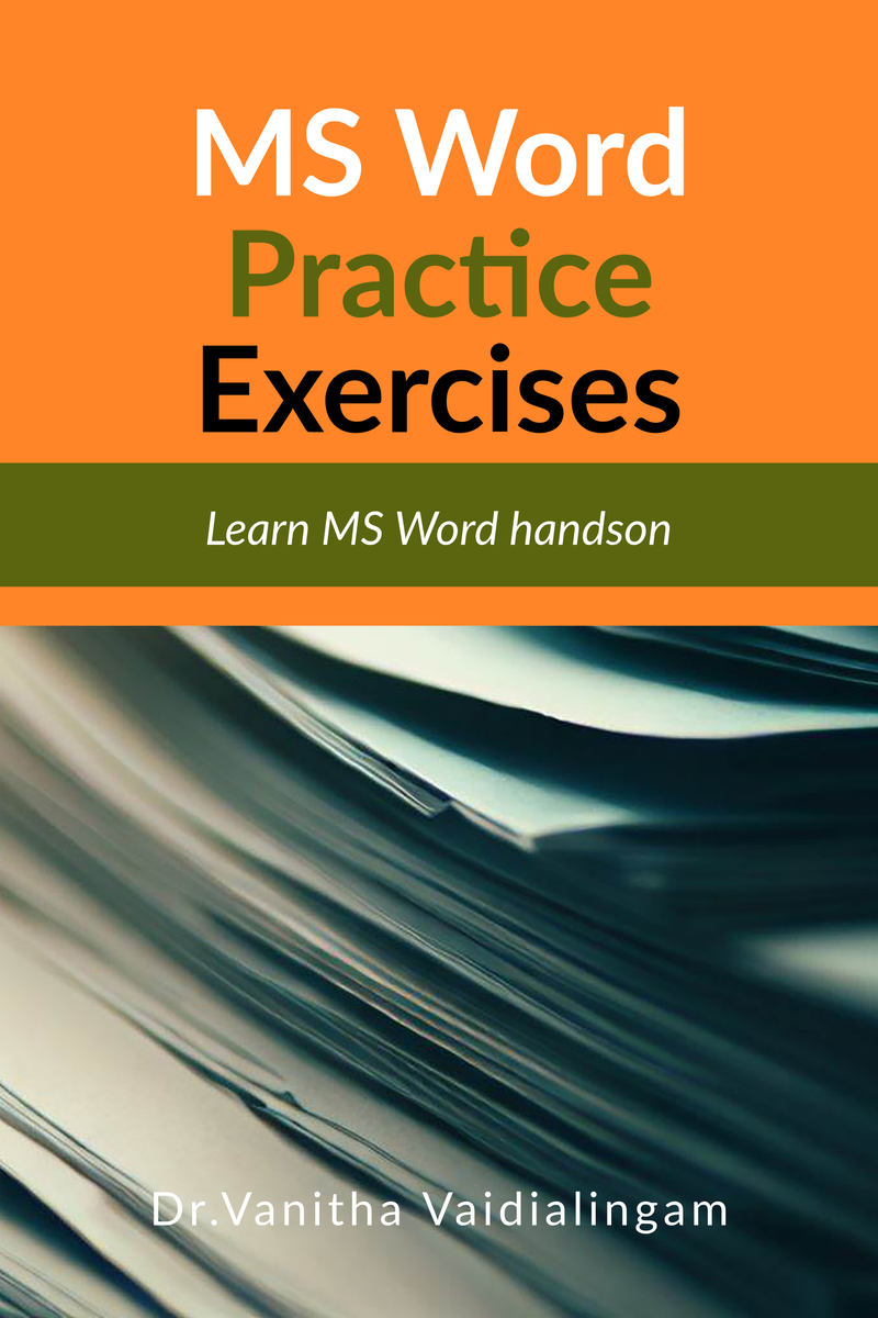 MS Word Practice Exercises