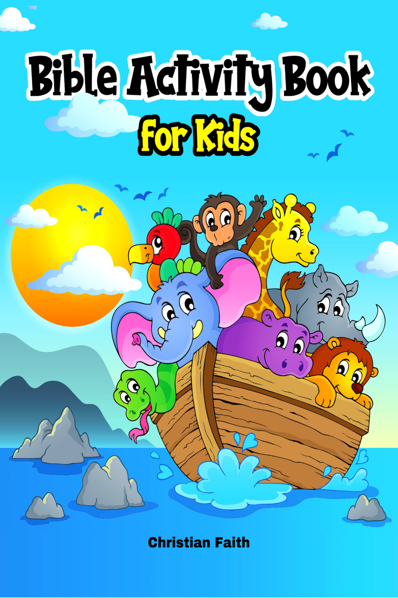 Bible Activity Book for Kids