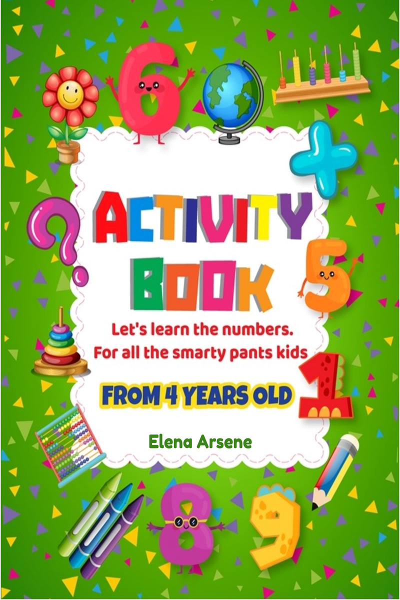 Activity book. Let's learn the numbers