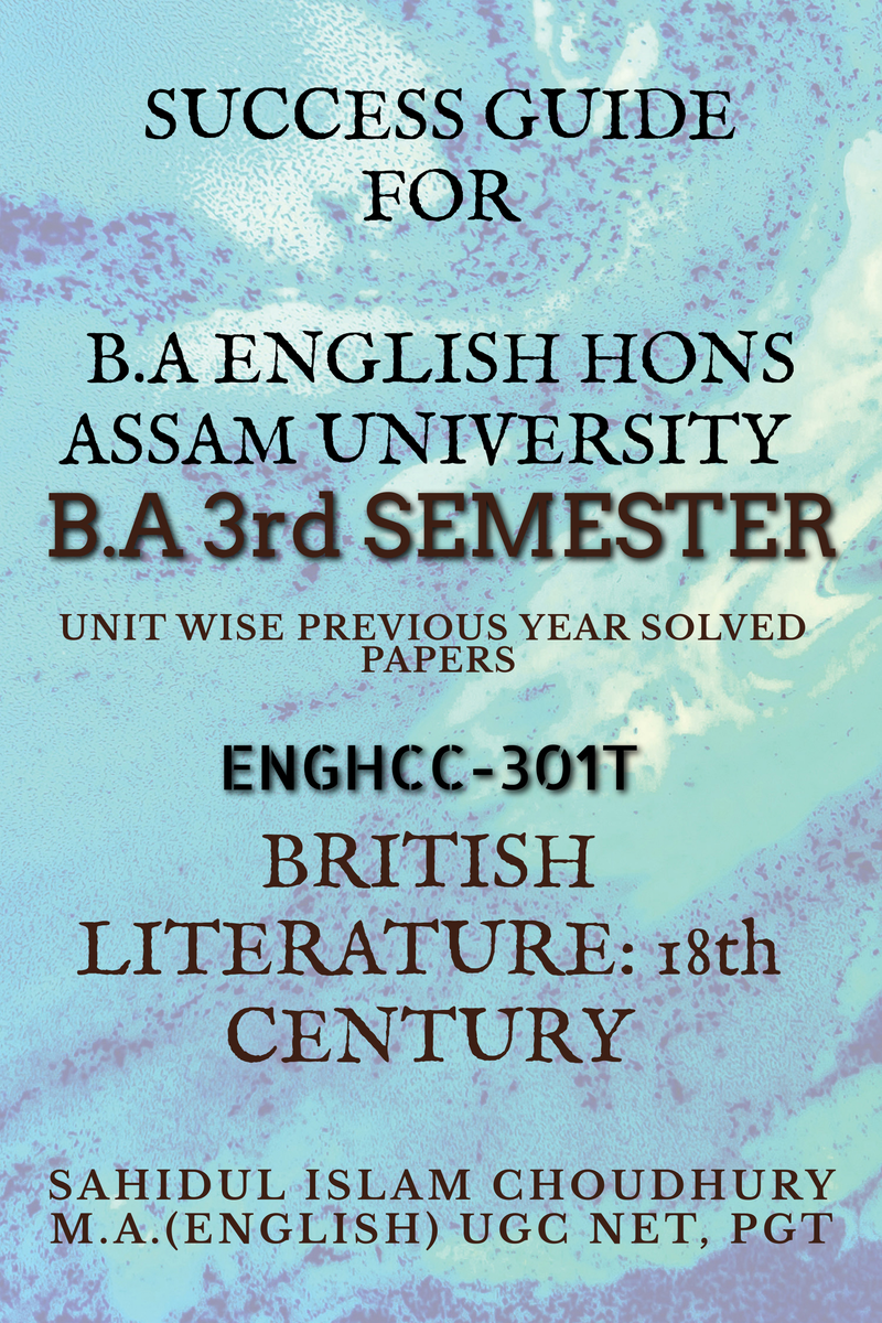 SUCCESS GUIDE FOR BA ENGLISH HONS ASSAM UNIVERSITY