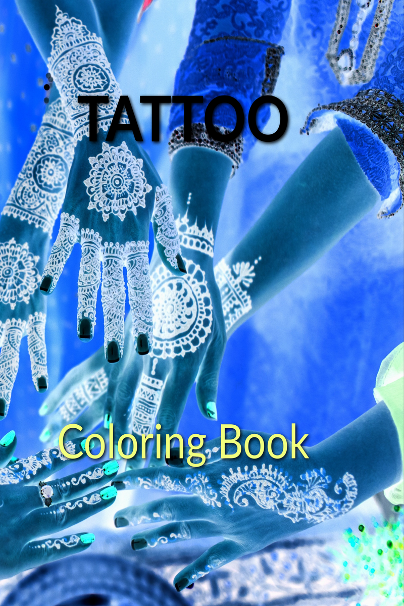 Tattoo Coloring Book