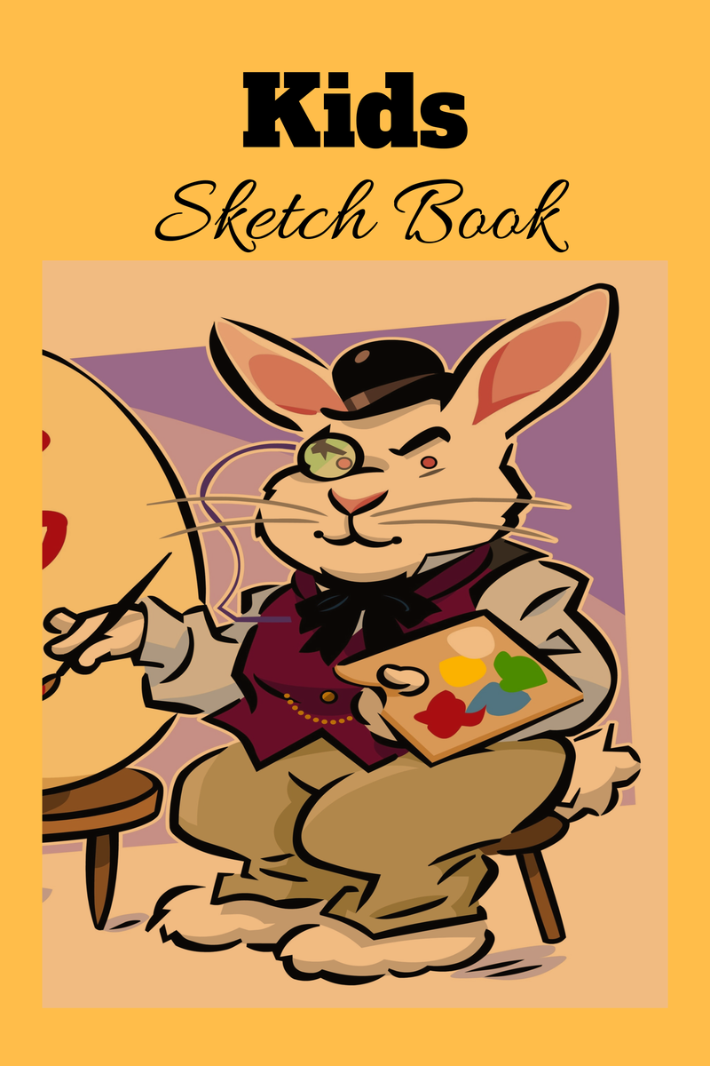 Sketchbook: Vibrant Sketch Adventures - A Guide to Spark Creativity for  Young Artists