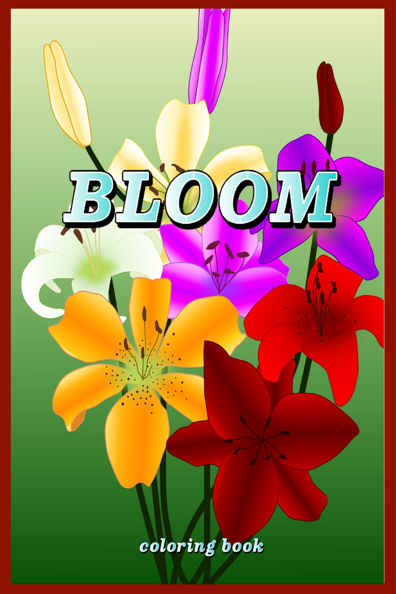 bloom coloring book