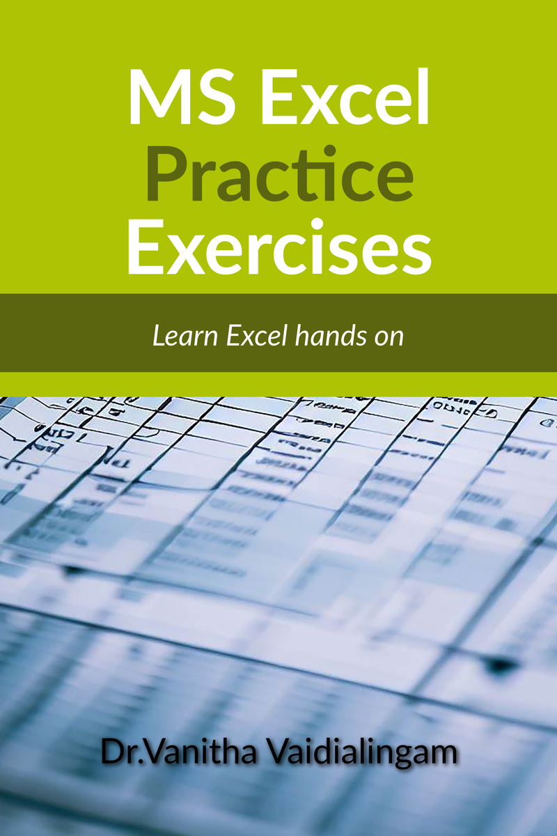 Ms Excel Practice Exercises