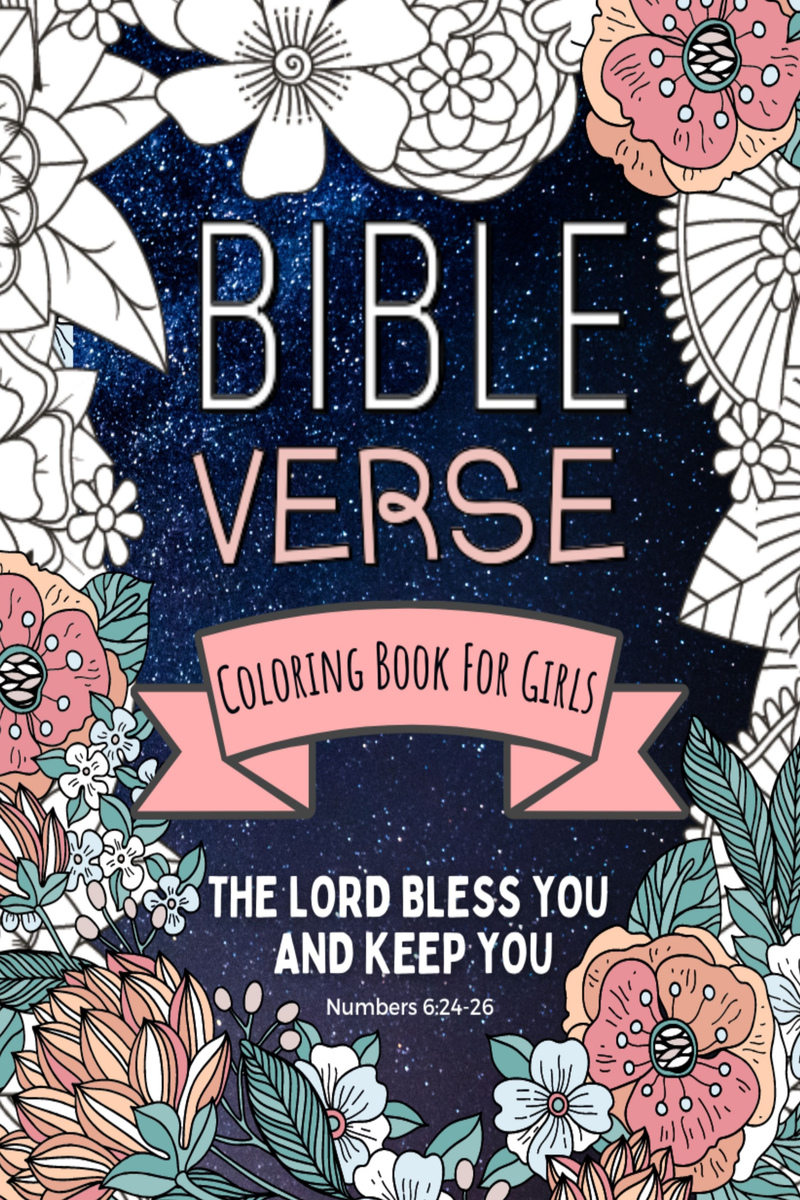 Bible Verse Coloring Book For Girls