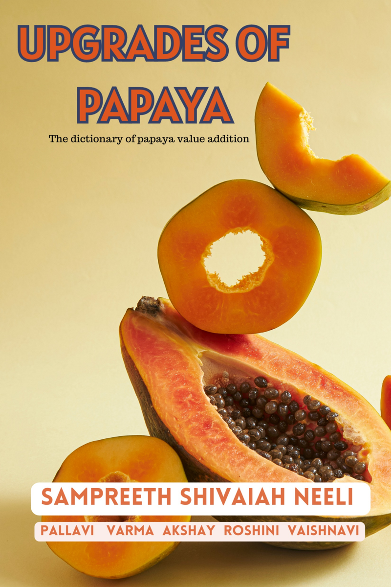 UPGRADES OF PAPAYA (fruit value addition)
