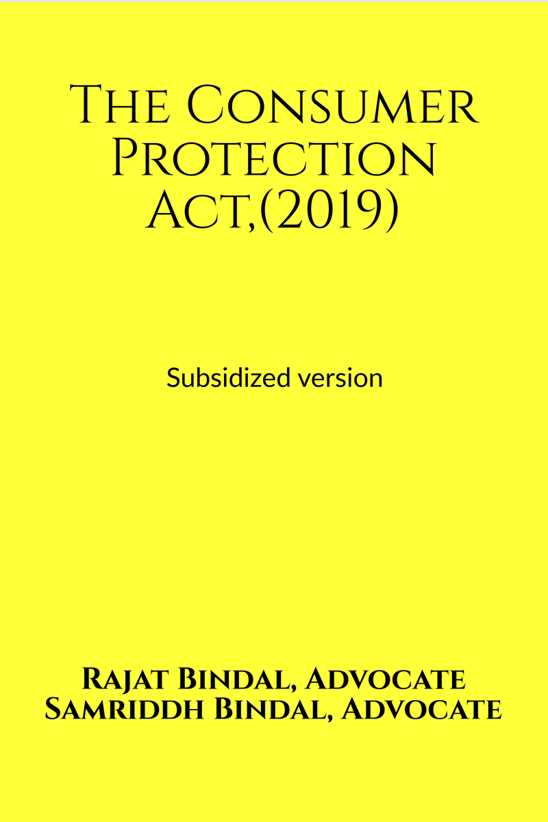 The Consumer Protection Act 2019 