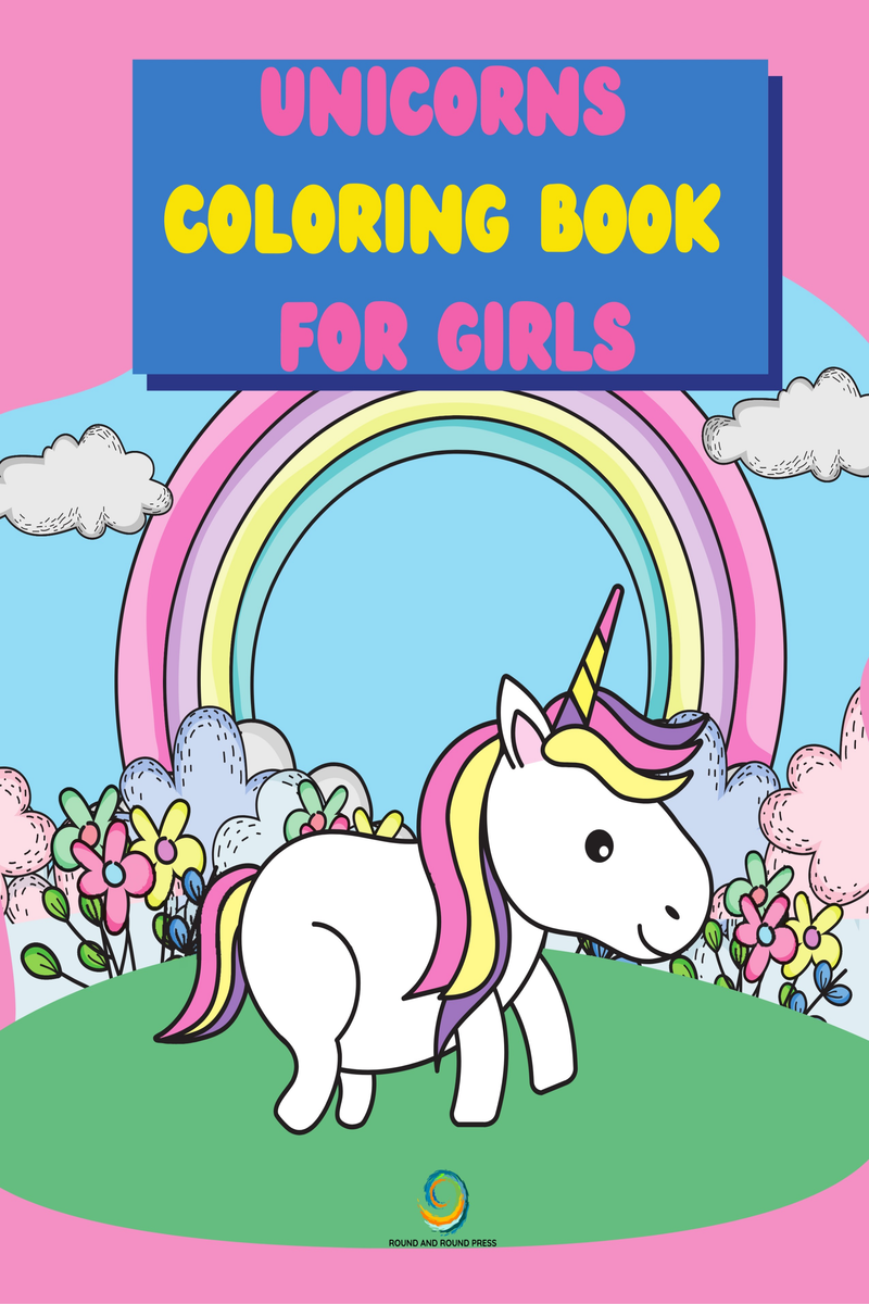 Unicorns Coloring Book for Girls