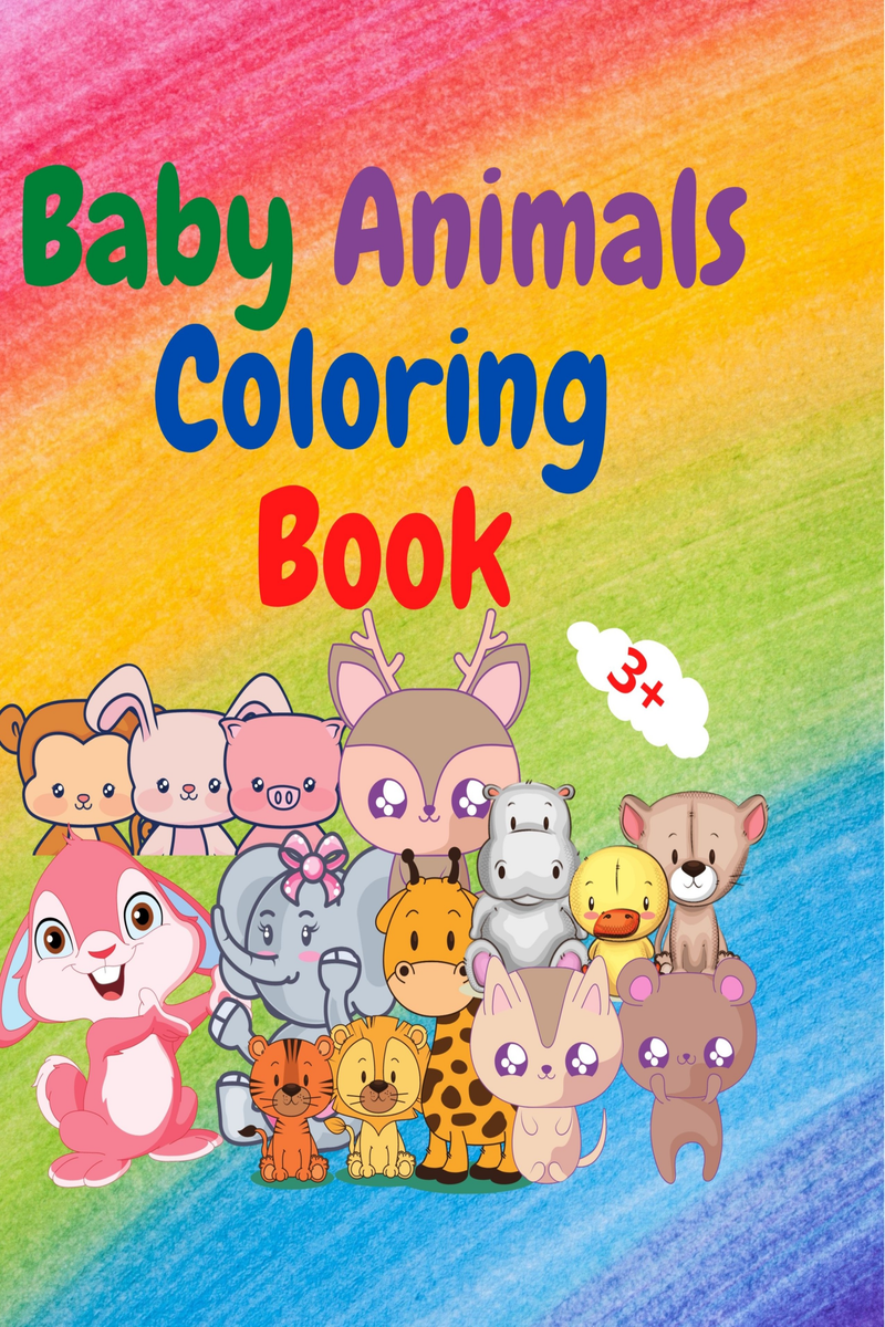 Baby Animals Coloring Book