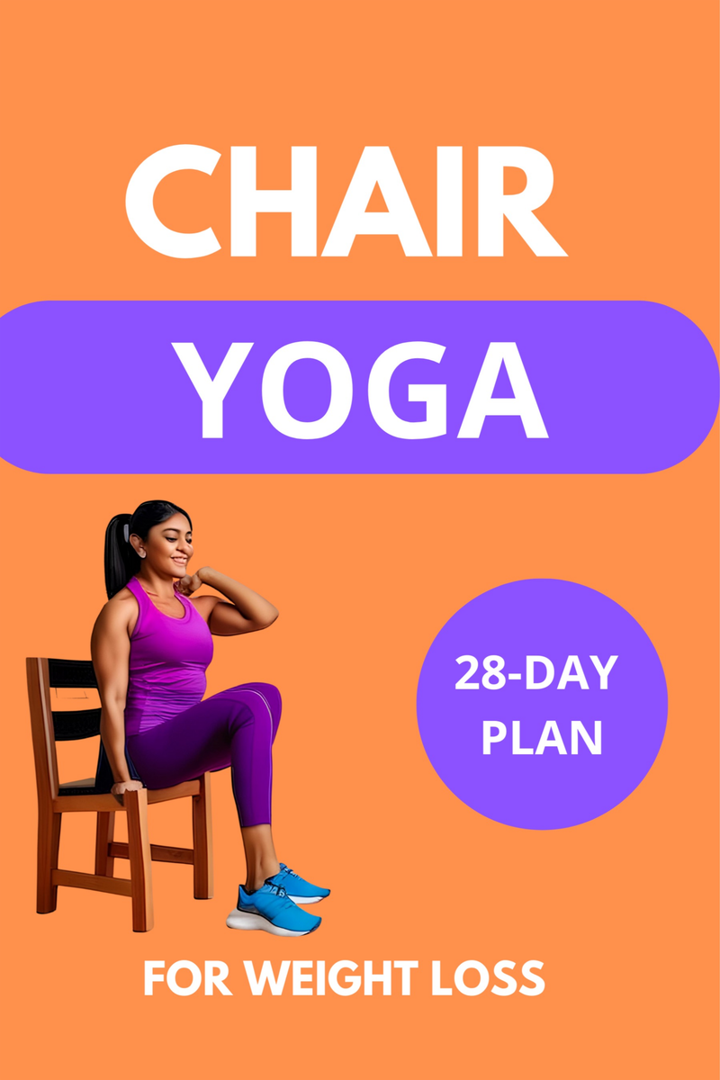 Sculpt Your Body with Chair Yoga: A 28-Day Weight Loss Challenge  (Paperback)