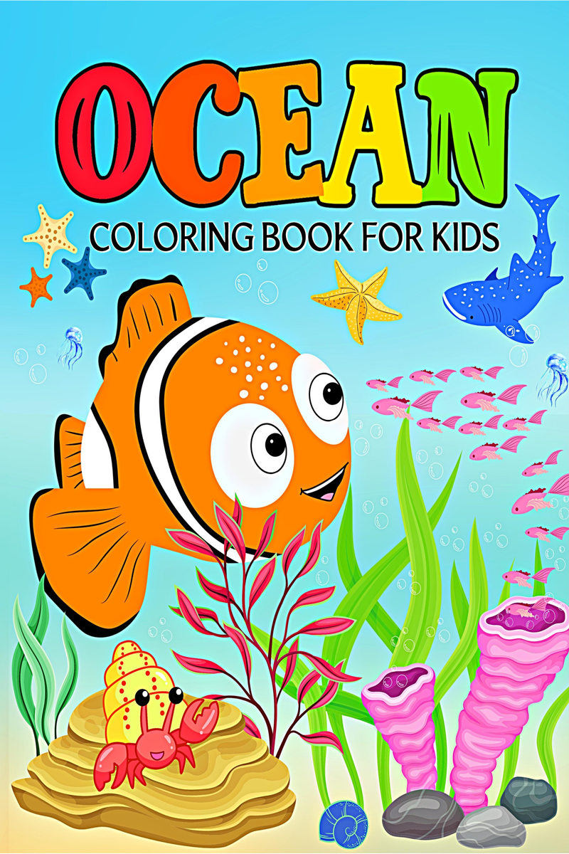 Ocean Coloring Book for Kids