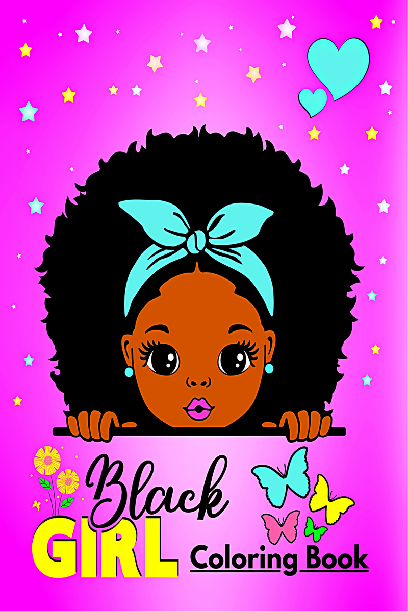 Black Girl Coloring Book