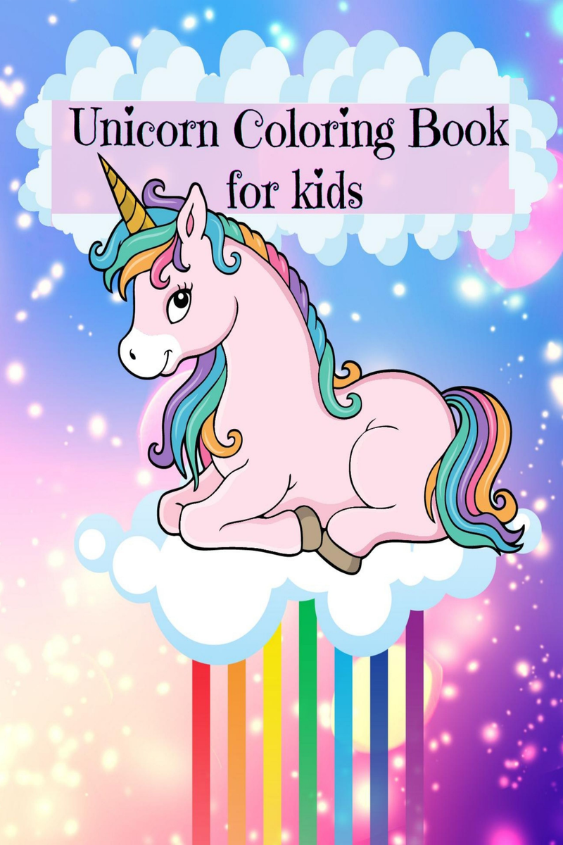 Cute Unicorn Coloring for kids age 4-8 : Fantastic Unicorn