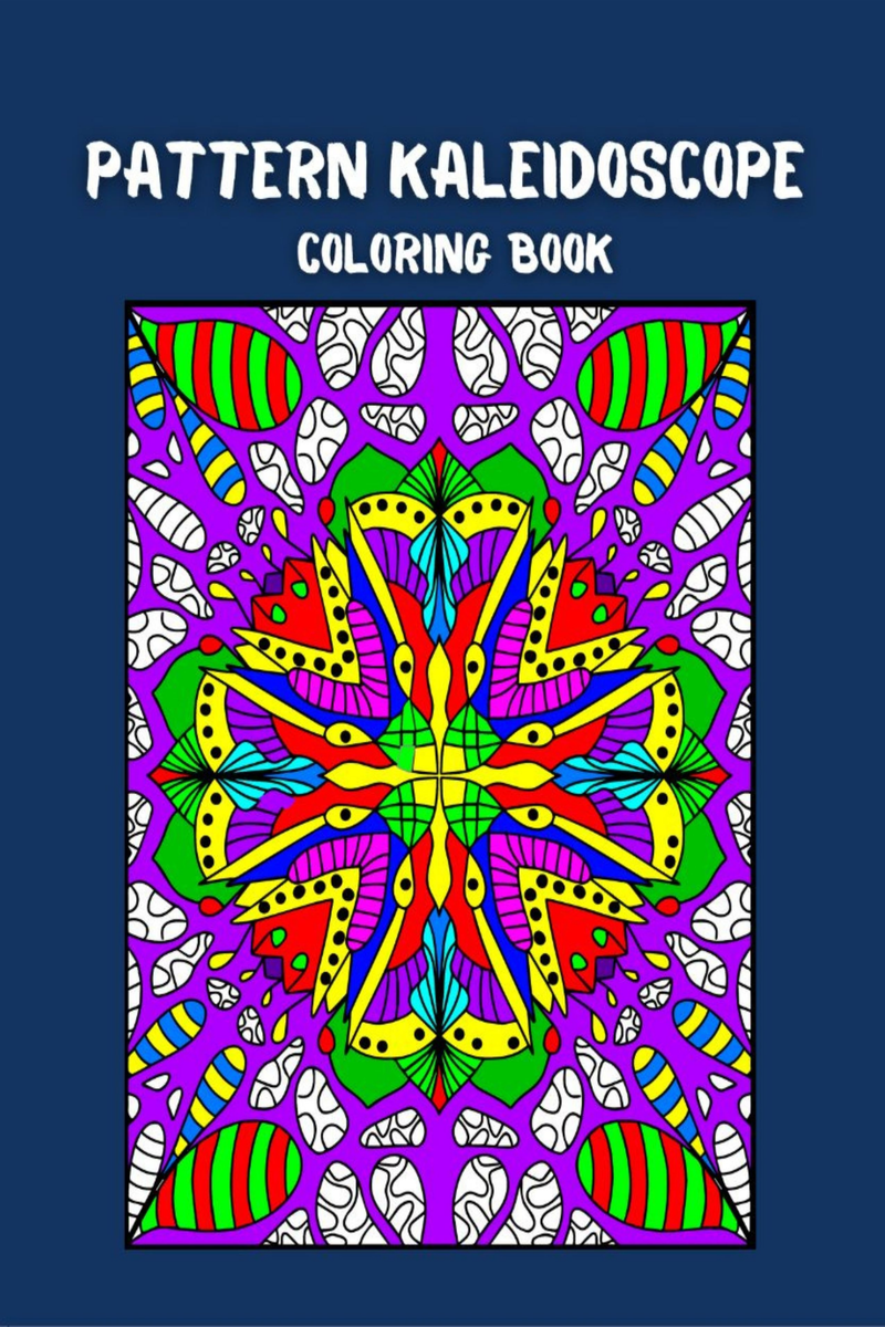 Pattern Kaleidoscope Coloring Book