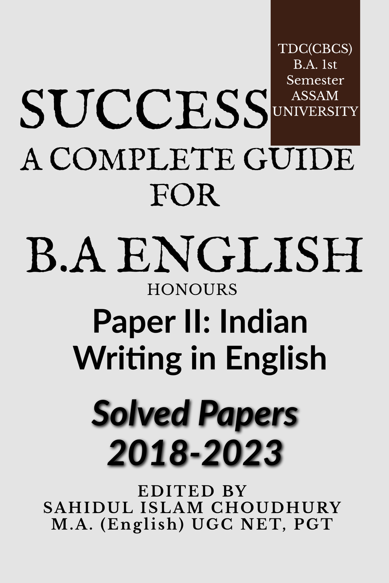 SUCCESS A COMPLETE GUIDE FOR B.A ENGLISH HONOURS