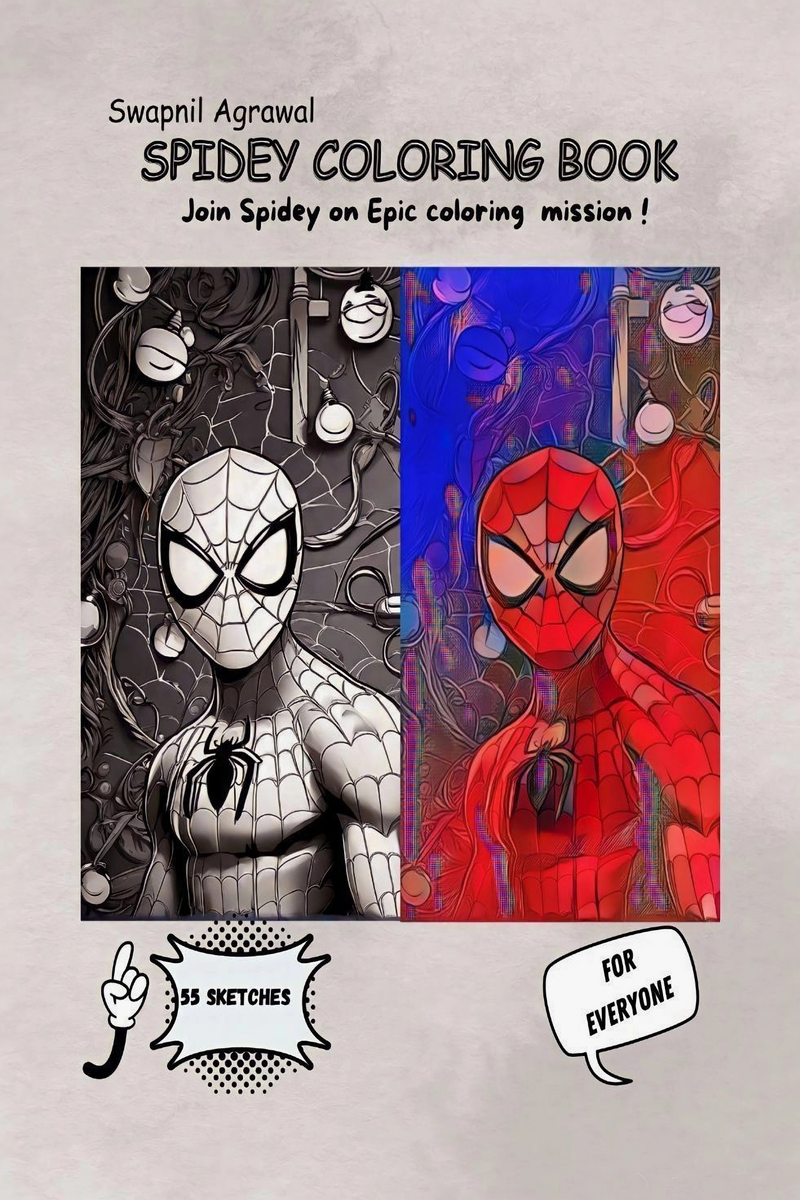 spidey coloring book