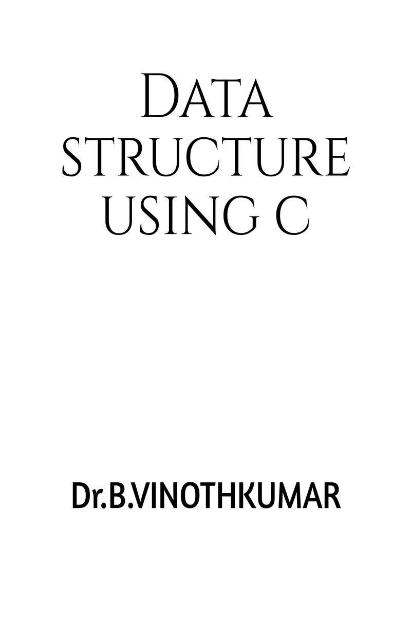 Data Structure Using C 8879