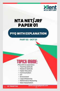 NTA NET-JRF PAPER 01 PYQ WITH EXPLANATION