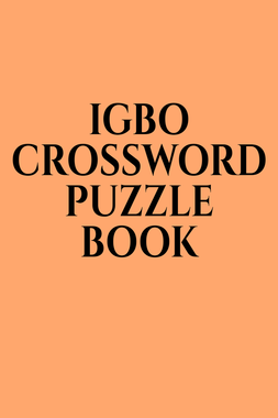 IGBO CROSSWORD PUZZLE BOOK