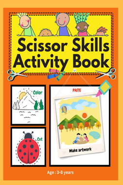 Scissor Skills Activity Book