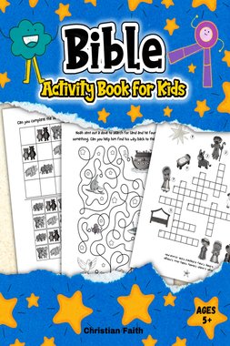 Bible Activity Book for Kids