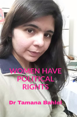 WOMEN HAVE POLITICAL RIGHTS