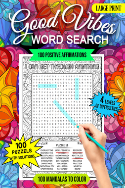 Good Vibes Word Search