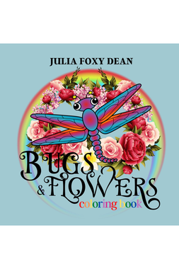 Bugs & Flowers Coloring Book