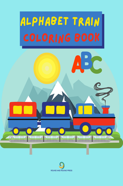 Alphabet Train Coloring Book