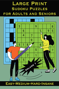Large Print Sudoku Puzzles for Adults and Seniors Volume 1