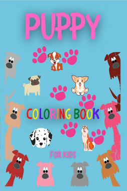 PUPPY Coloring Book for Kids