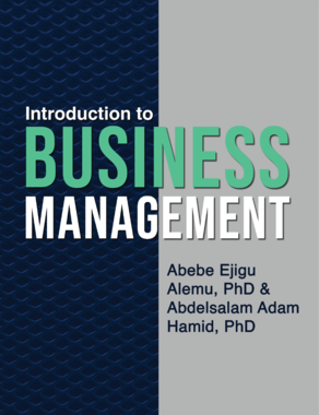 INTRODUCTION TO BUSINESS MANAGEMENT