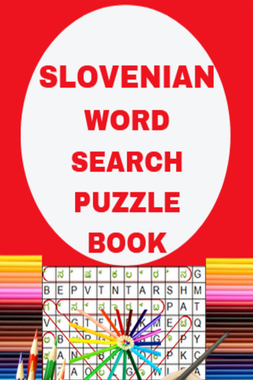 Slovenian word search puzzle book