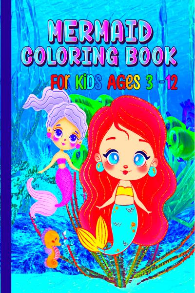 Mermaid Coloring & Activity Book