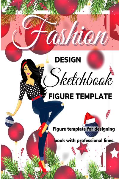 Fashion Design Sketch Book, Fashion Books Sketchbooks