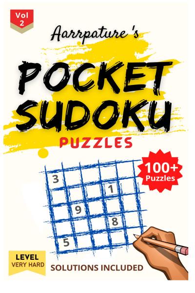 pocket sudoku puzzles very hard volume 2