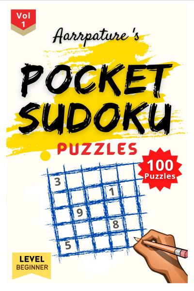 pocket sudoku puzzles for beginners