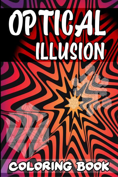 illusion coloring pages