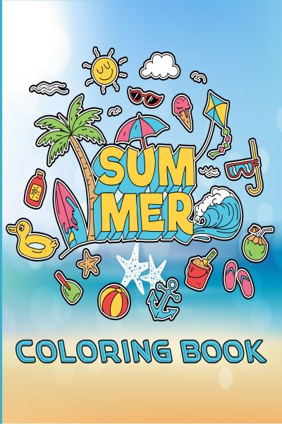 Summer Coloring Book
