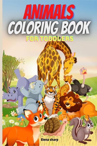 Animals Coloring Book for Adults: 50 Awesome Animal Designs