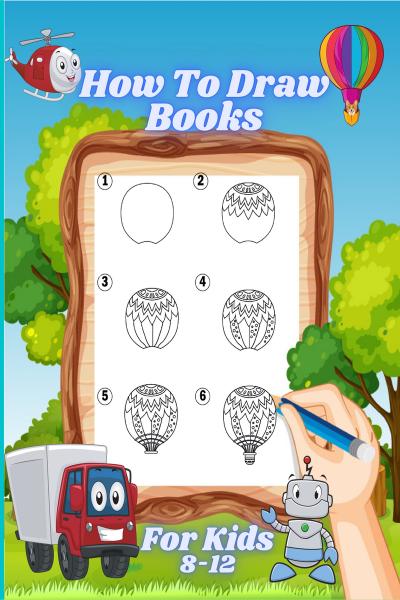 How to Draw Books for Kids 8-12